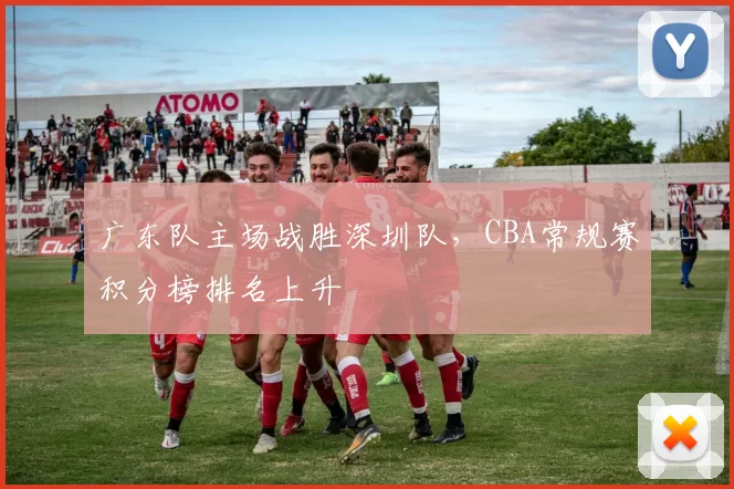 广东队主场战胜深圳队，CBA常规赛积分榜排名上升